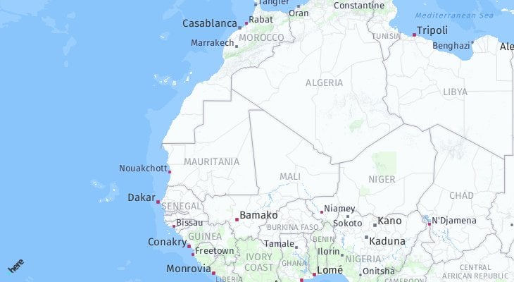 Mostrar :companies_count restaurantes no mapa