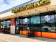 Agha Juice Cafe inside