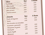 Gastrobar Marismillas menu