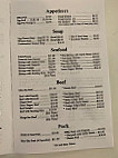 Oriental Garden menu