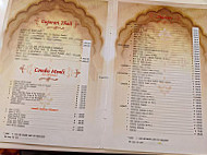 Samrat Veg menu