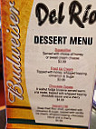 Cafe Del Rio menu