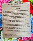 D D Brew Works menu