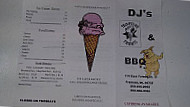 Dj's Tempting Treats Bbq menu