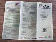Dale Arepa Healthy Bistro menu