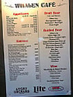 The Whalen menu