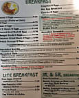 Green Valley Cafe menu