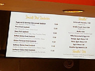 Philly Cheesesteaks menu
