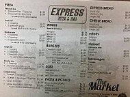 Express Pizza menu