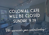 Colonial Cafe inside