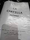 La Chatilla De San Agustín menu