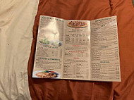 Pizza Stop menu