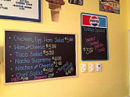 The Sundae Shoppe menu