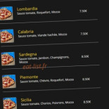 Pizz'Atomic Cardápio
