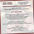 Zur Muehle menu