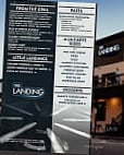 The Landing Newburgh menu