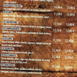 Pizz'amilly Cardápio