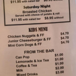 Doc's Tap Cardápio
