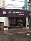 China in Box outside