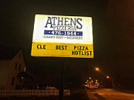 Athens Pizzeria outside