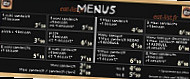 Boulangerie Marie Blachere menu