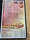 El Cactus Mexican menu