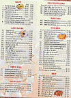 Hong Kong Chinese menu