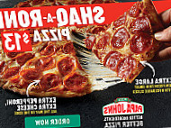 Papa Johns Pizza food