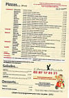 L'artisan Pizzaiolo menu