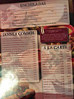 Del Rio Mexicano menu