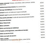 Mazurka menu