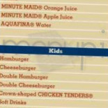 Burger King Cardápio