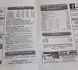 Godfather's Pizza menu