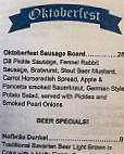 Cornbred menu