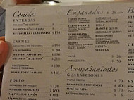 El Altillo menu