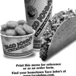Taco John's Cardápio