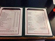 The Avenue Cafe menu