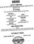 The Front Porch A Social Eatery And Coffee Shop menu