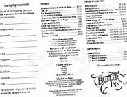 Butler Inn menu
