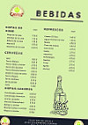 Sidreria Vasca Gasteiz menu