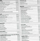 Evergreen Chinese menu