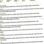 Biella Contemporary Pizza Bar menu