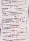 Le Royal Comptoir menu