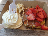 Waffle King food