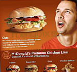 Mcdonald's menu