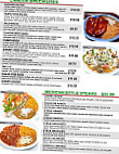 Cancun Mexican menu