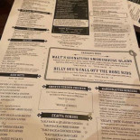 Walt's Hitching Post Cardápio