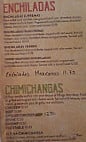 Los Campesinos Mexican Grill menu