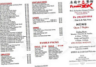 Flaming Wok menu