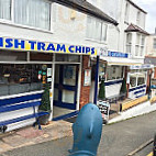 Fish Tram Chips outside
